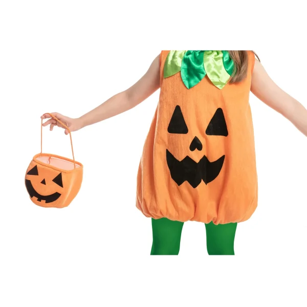 Girl Pumpkin Dress Costume