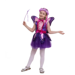 Girl Purple Fairy Costume Cosplay