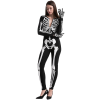 Glow in The Dark Women Skeleton Costume