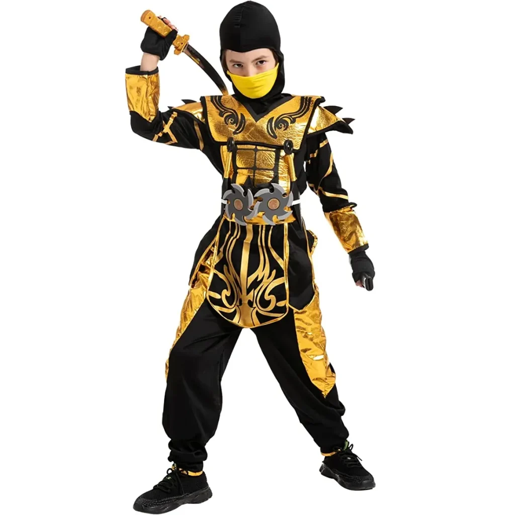 Rubber Toy Throwing Game 4 Star Set Ninja Costume Accessories