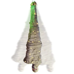 Halloween Animated Hanging Cocoon Corpse 65in