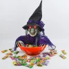 Halloween Animated Witch Hand Candy Bowl