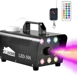 Halloween Fog Machine with 6 Color LED Lights 500w