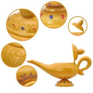 Halloween Genie Lamp Costume Accessory Gold