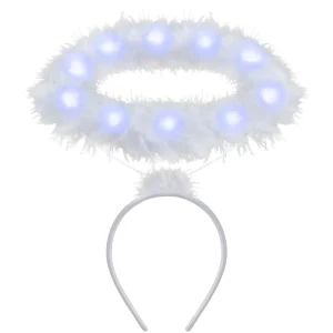 Halloween Light up Angel Halo Headband