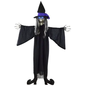 Halloween Light up Witch Hanging Decoration 40in