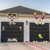 Halloween Monster Face Trunk or Treat Garage Decoration