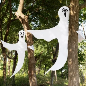 2Pcs Halloween Tree Hugger Ghost 46in