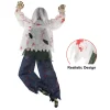 Halloween Wall Climbing Zombie Decoration 35.4in