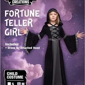 Girls Hooded Robe Halloween Costume