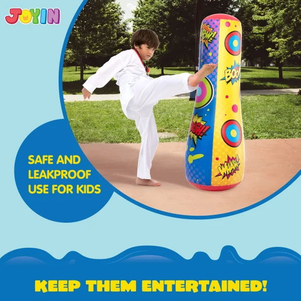 47in Kids Inflatable Bopper with Bounce Back Action