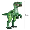 60in Green Raptor Inflatable Dinosaur Toy