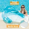 2pcs Inflatable Pool Float Chair Lounge with Headrest