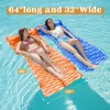 2pcs Inflatable Floating Swimming Pool Mattress