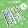 6pcs Inflatable Pool Noodles with Coloured Glitter