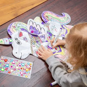 Inflatable Unicorn Coloring Craft Toy Set – KLEVER KITS