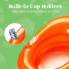 3pcs Pool Floating Chair with Cupholder