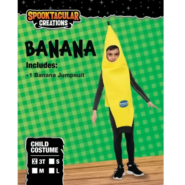 Kids Banana Halloween Costume