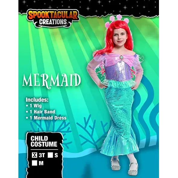 Fun Kids Classic Little Mermaid Halloween Costume