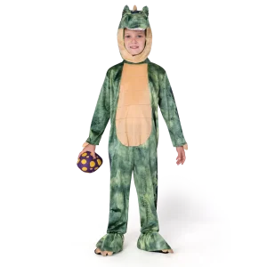 Kids Green Dinosaur Halloween Costume