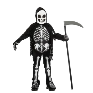 Kids Halloween Funny Wacky Skeleton Jumpsuit