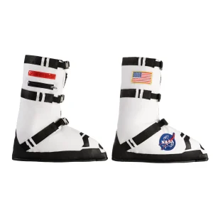 Kids NASA Pilot Astronaut Boots Costume