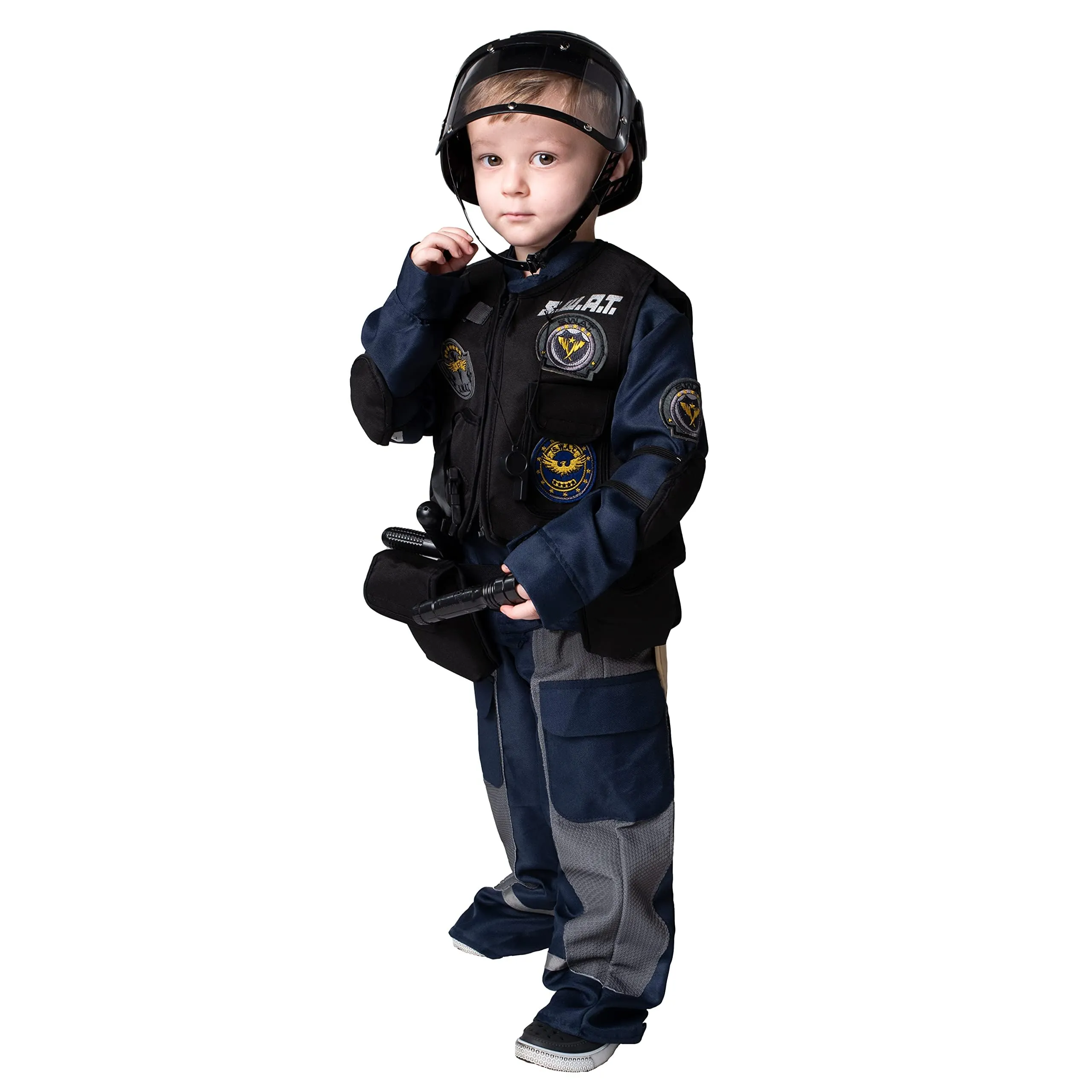 High Quality Kids Police Officer Halloween Costume