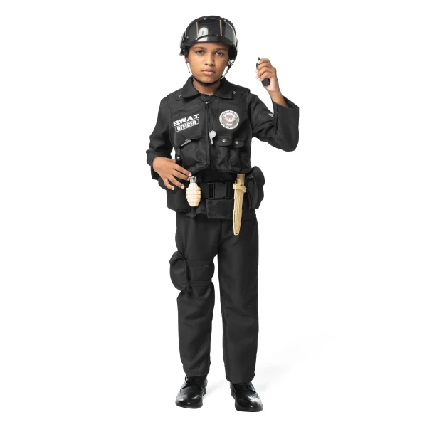 Kids SWAT Officer Halloween Costume