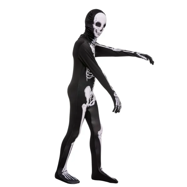 Kids Scary 3D Skeleton Halloween Costume