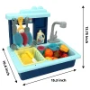 Kitchen Sink Toy with Automatic Water Cycle System