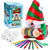Elf Gnome DIY Christmas Ball Ornaments Arts And Crafts Set