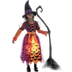 Girls Witch Tutu Halloween Costume