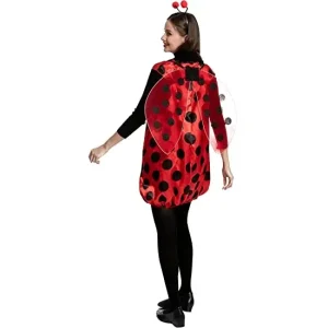Women Ladybug Costume for Halloween