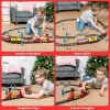 Christmas Electric Train Set with Lights & Sounds (Large)