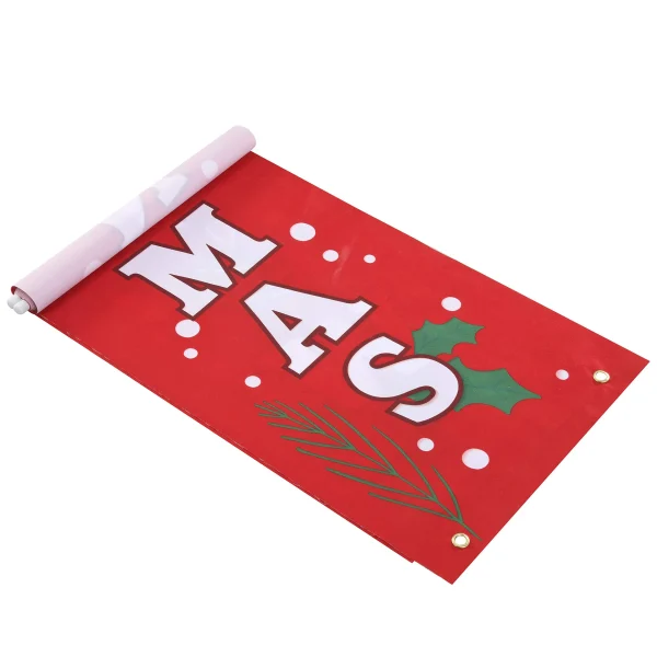 Let It Snow & Merry Christmas Banner