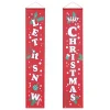 Let It Snow & Merry Christmas Banner
