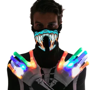 Light-up Mask and Gloves