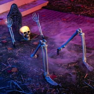 Light up Skeleton Groundbreaker Halloween Decoration