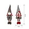 Long Leg Standing Gnome Couple(Black Buffalo) 23in
