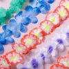 Hawaiian Leis Wristbands, Hair Clips, Flower Necklaces, Bracelets - 72 Pcs