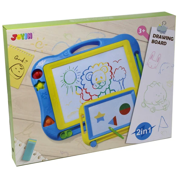 2Pcs 13in x 17in Erasable Magnetic Drawing Sketch Board