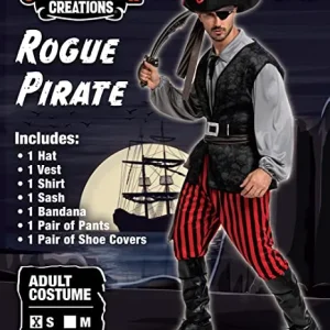 Men Pirate Halloween Costume