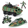 Military Vehicles Toy Set and Action Figures