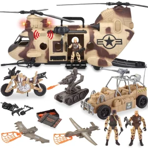 11Pcs Military Vehicle Toy Set