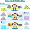 65Pcs Monkey Math Game