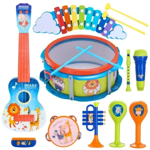 14Pcs Musical Instruments Toy Set