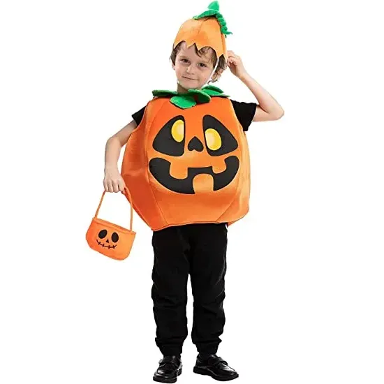 Kids Wacky Pumpkin Halloween Costume