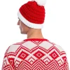 Red Christmas Beanie Winter Hat