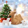 3pcs Sculpted Animal Set Christmas Decoration