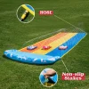 22.5ft Water Slides with 3pcs Bodyboards
